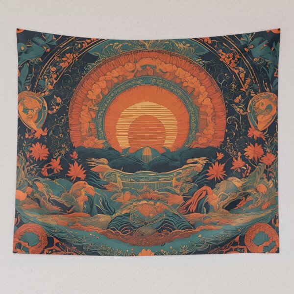 Item preview, Asian Inner peace illustration T-Shirt designed and sold by artmanikin.
