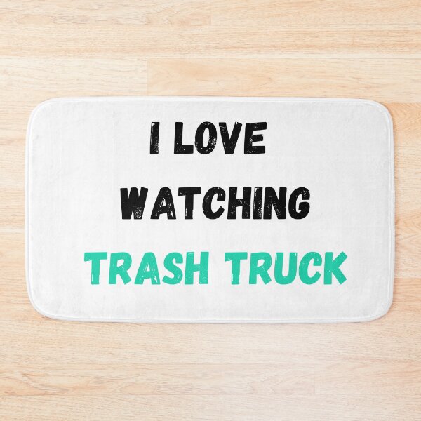 Item preview, I love watching Trash Truck designed and sold by simpleartpieces.