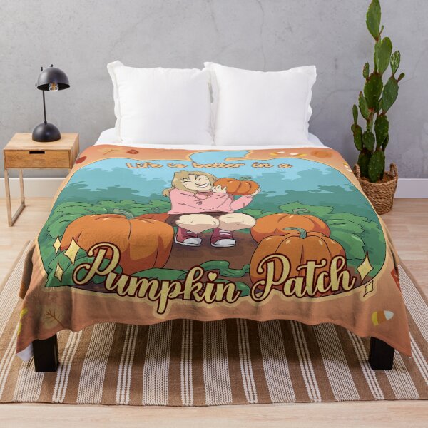 Item preview, Life's Better in a Pumpkin Patch - Amber - BlackFox designed and sold by AngelEneArt.