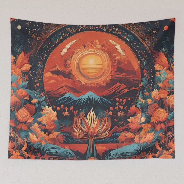 Item preview, Oriental garden Asian art T-Shirt designed and sold by artmanikin.