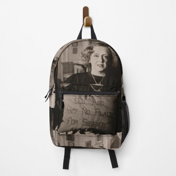 Item preview, Bette Davis quote "Old Age Ain't No Place for Sissies" designed and sold by Lindaco.