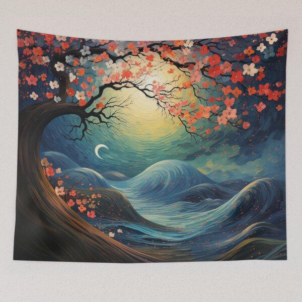 Item preview, Fantasy Cherry Tree designed and sold by tomorrowsart.