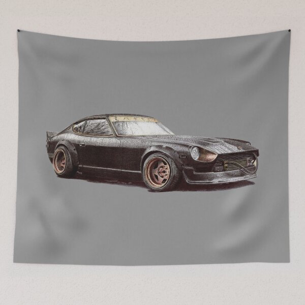 Item preview, Datsun 240Z/Nissan Fairlady Z. designed and sold by Car drawings by Pavlo Scherbatyuk.