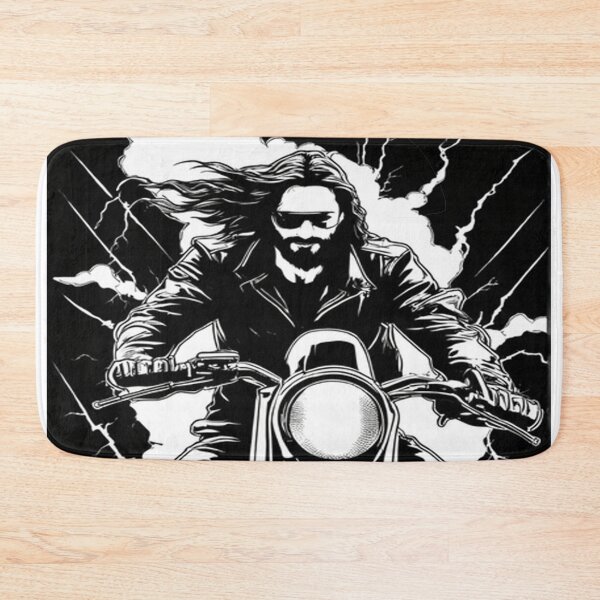 Item preview, Jesus Rider in the Storm: A Monochrome Journey designed and sold by TOYE TO.