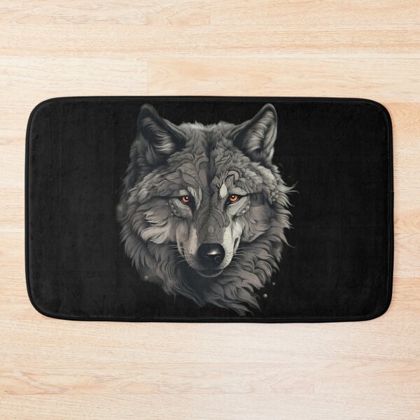 Item preview, Night Wolf: Howl Under the Moon designed and sold by Strokes-Colors.