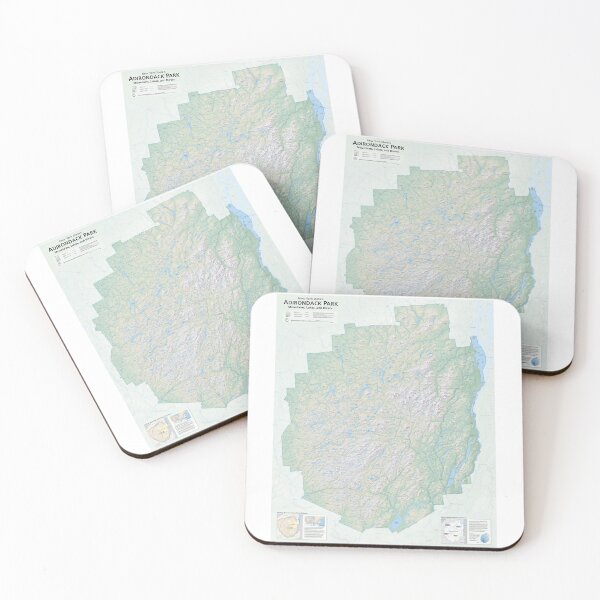 Item preview, Adirondacks Map designed and sold by cassidyeverritt.