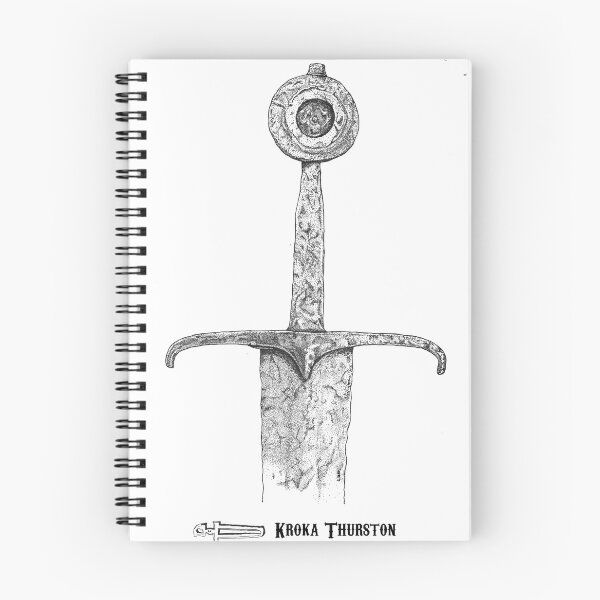 Item preview, A hand drawn sword hilt. designed and sold by Kroka-Thurston.