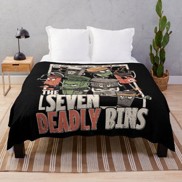 Item preview, The Seven Deadly Bins Parody designed and sold by Nerd Shizzle.