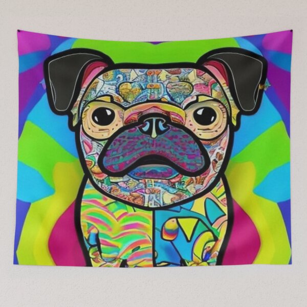 Item preview, The Pug  designed and sold by cfbennettmedia.