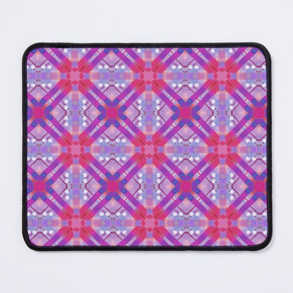 Item preview, Red and Blue with White Flowers designed and sold by designs-by-ann.