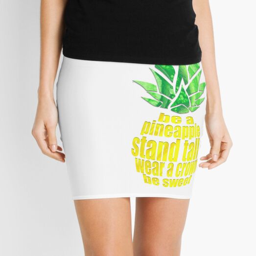 Be A Pineapple Mini Skirt