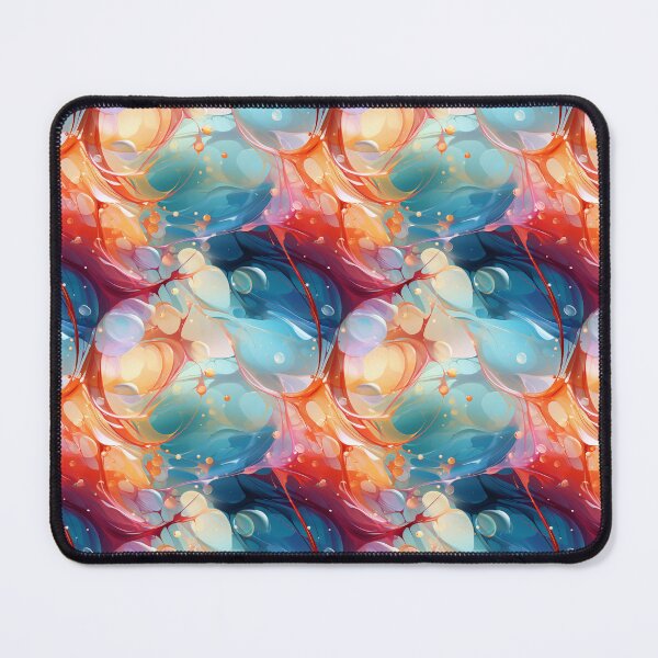 Item preview, Colorful Splatter Bubble tile pattern designed and sold by Diala1984.