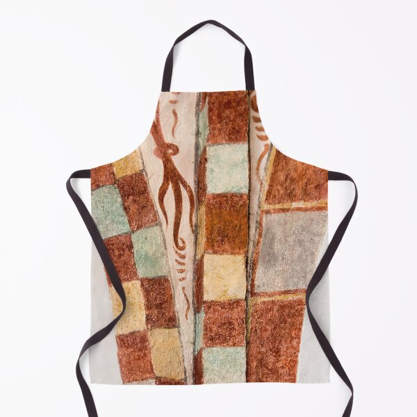 Item preview, Poster with a medieval fresco with an abstract pattern designed and sold by Postertale.