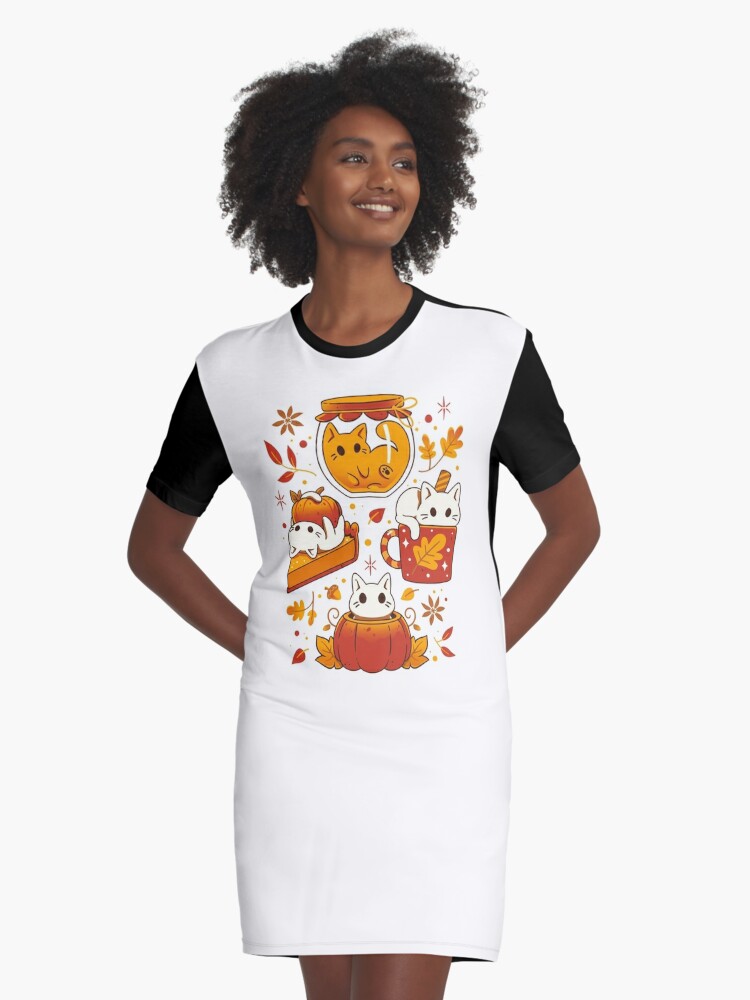 Pumpkin deals tshirt dress