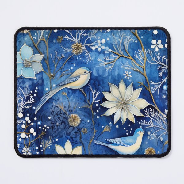 Item preview, Winter Bird and Floral designed and sold by tomorrowsart.