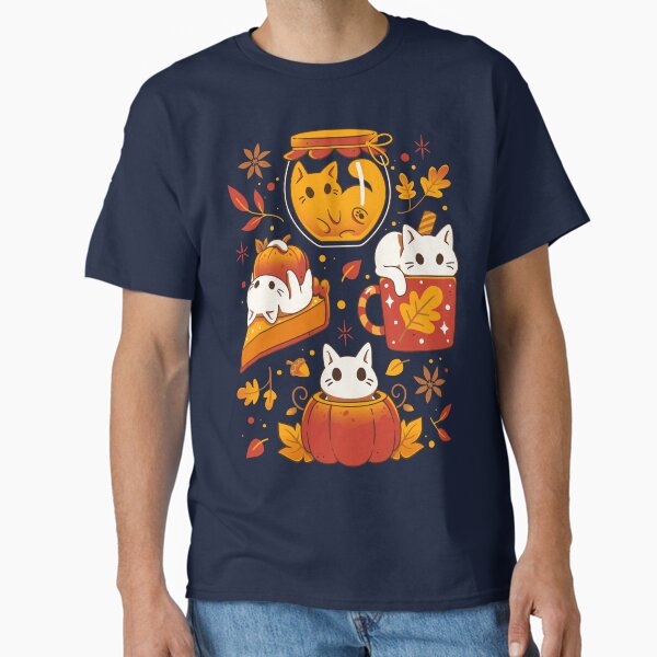 Item preview, Pumpkin Party Kittens - Fall Cats designed and sold by Snouleaf.