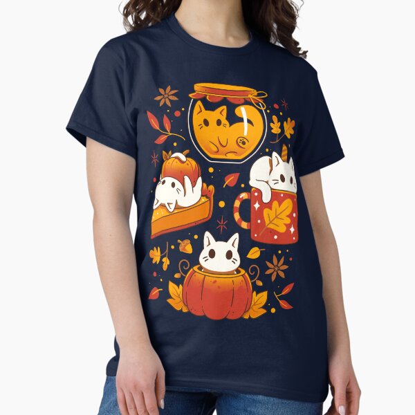 Item preview, Pumpkin Party Kittens - Fall Cats designed and sold by Snouleaf.