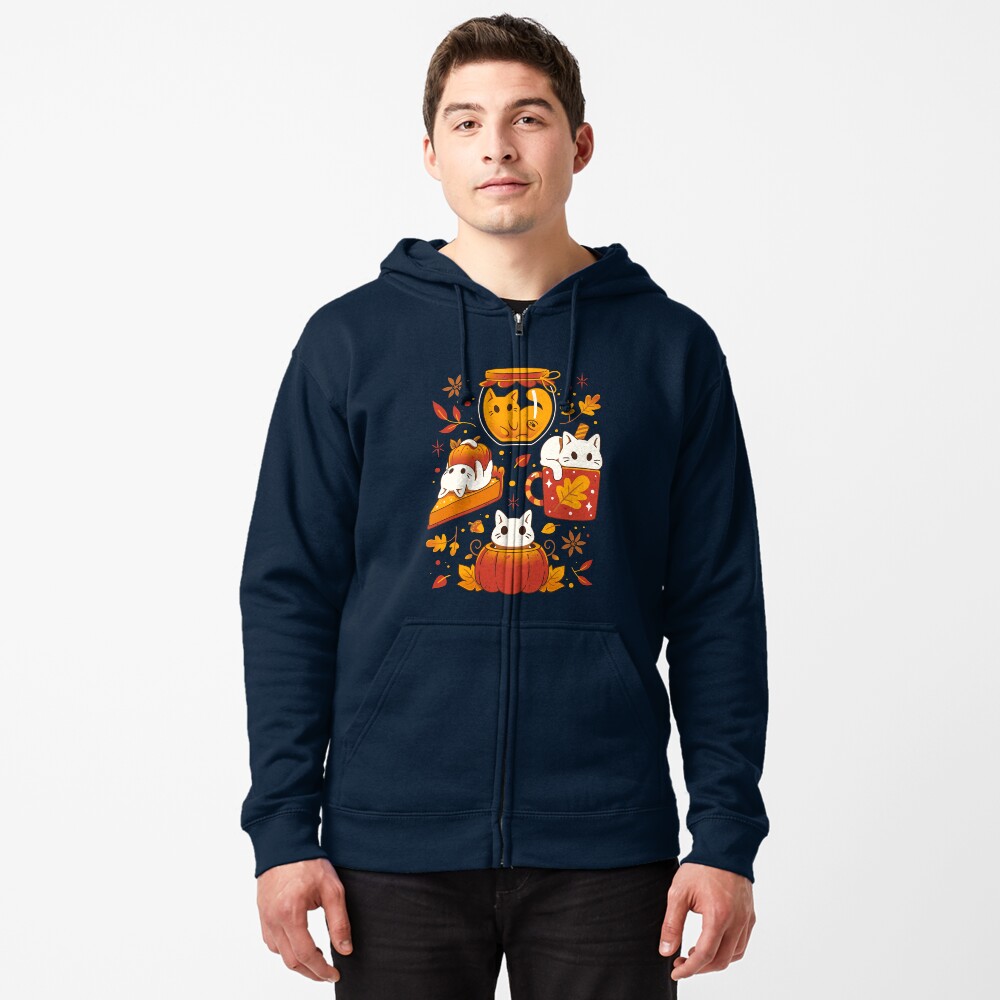 Item preview, Zipped Hoodie designed and sold by Snouleaf.
