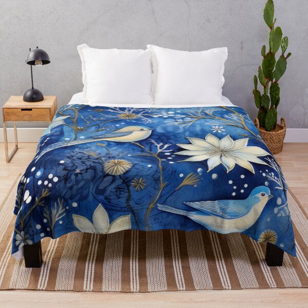 Item preview, Winter Bird and Floral designed and sold by tomorrowsart.