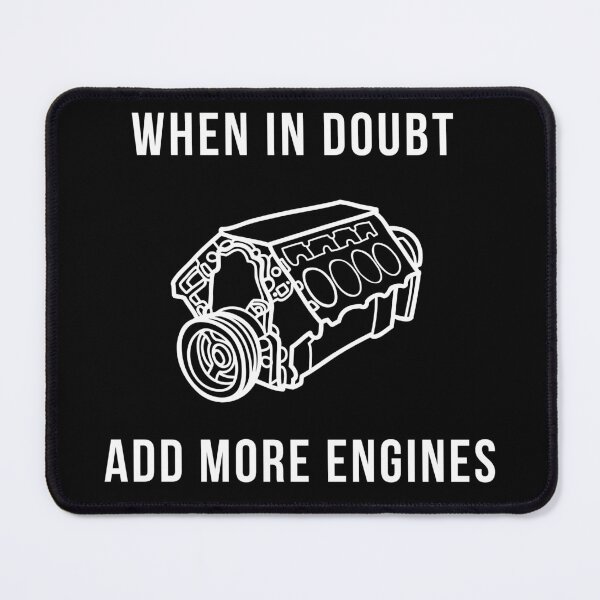 Item preview, When in doubt add more engines Aerospace design designed and sold by Nottivago-App.