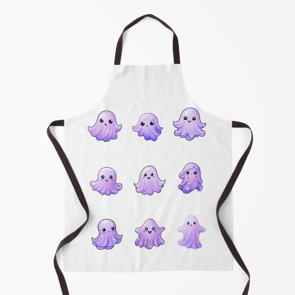 Item preview, Halloween Cute Purple Ghosts designed and sold by AMONGIFTS.