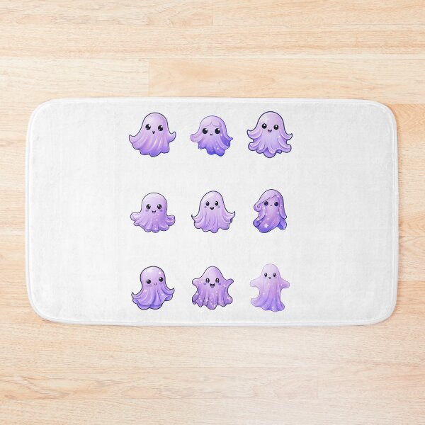 Item preview, Halloween Cute Purple Ghosts designed and sold by AMONGIFTS.