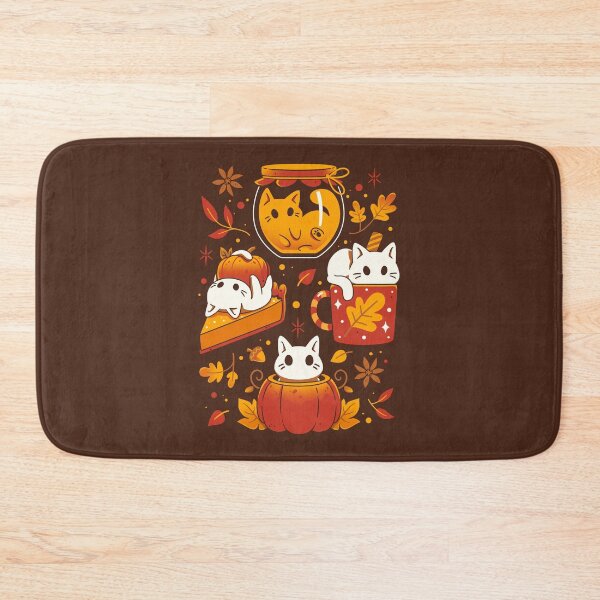 Item preview, Pumpkin Party Kittens - Fall Cats designed and sold by Snouleaf.