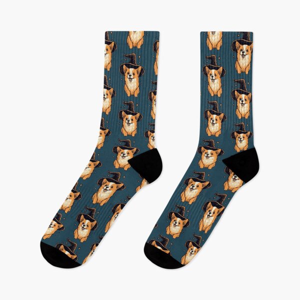 Item preview, Bruja Corgi en entrenamiento designed and sold by OrphicOptic.