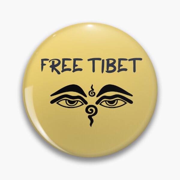 Artikelvorschau, Freies Tibet entworfen und verkauft von ZenStickConcept.