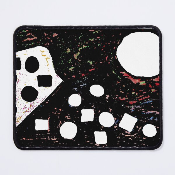 Item preview, Basic Shapes Game/Abstract Landscape - Mixed Media on Paper designed and sold by Jamie  Taylor.