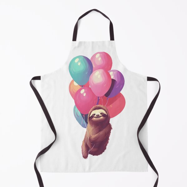 Item preview, Sloth holding balloons designed and sold by PawelNature.