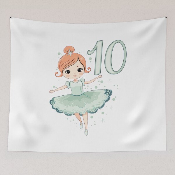 Item preview, 10th Birthday, girl’s designed and sold by iclipart.