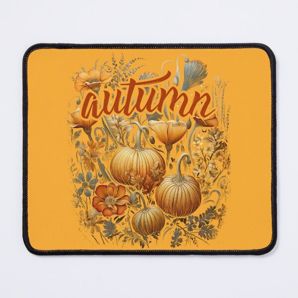 Item preview, Autumn Fall Shirt, Fall Season Shirt, Fall Leaves Shirt, Fall Pumpkins Shirt, Floral Pumpkin Shirt, Autumn Shirt designed and sold by Nange and Gabe.