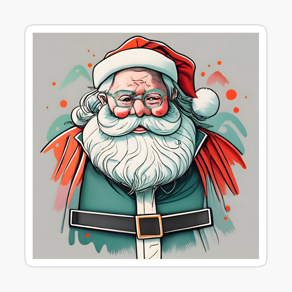 Christmas Santa Drawing PNG Transparent Images Free Download | Vector Files  | Pngtree