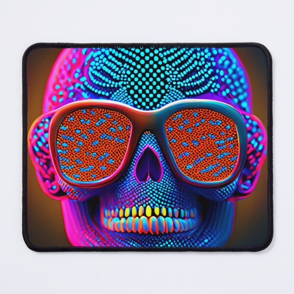 Item preview, Skull with glasses designed and sold by zangess1.