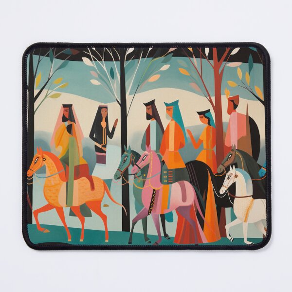 Item preview, Group of People on Horses  designed and sold by UltraItems.