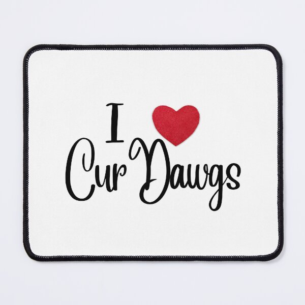 Item preview, I Love Cur Dawgs designed and sold by Soundpups.