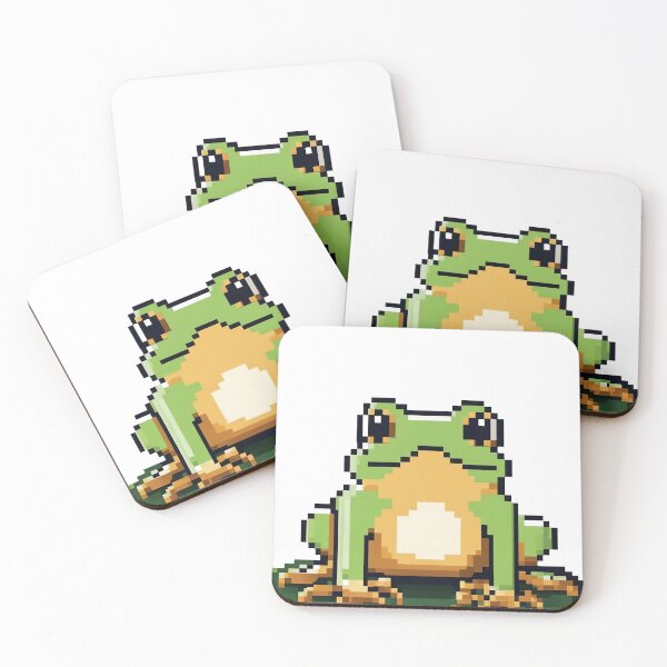 Item preview, Pixelated Frog designed and sold by orexigo.