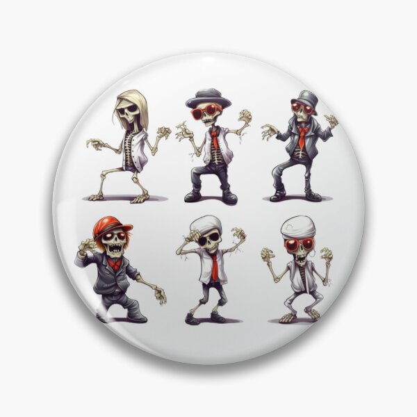 Item preview, Funny Dabbing Halloween Boys Skeleton Zombie dancing designed and sold by greenline4.