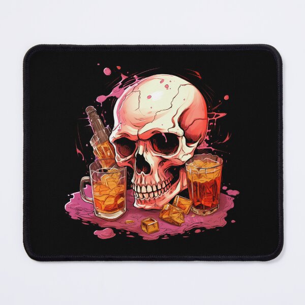 Item preview, Drunk Skull Halloween designed and sold by Lab4YourStyle.