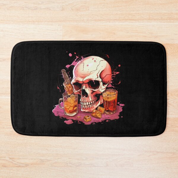 Item preview, Drunk Skull Halloween designed and sold by Lab4YourStyle.