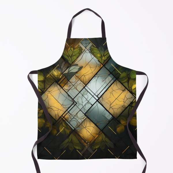 Item preview, #2 Leaves Blended With Geometry - Floral Pattern designed and sold by AiHead.
