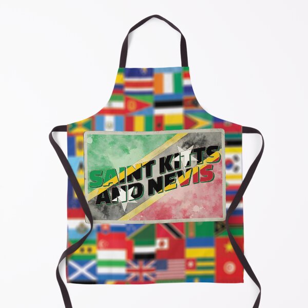Item preview, Saint Kitts and Nevis Vintage style retro souvenir designed and sold by DeveloperProp0.