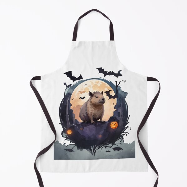 Item preview, capybara in halloween style designed and sold by Karaz's Animal Kingdom.