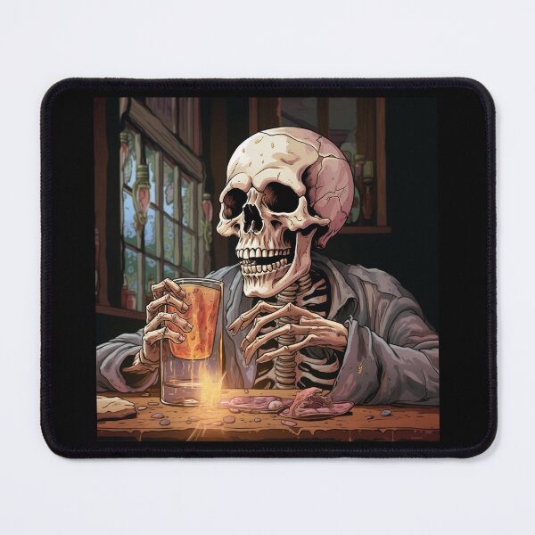 Item preview, Drunk Skull Halloween designed and sold by Lab4YourStyle.