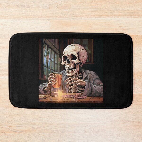 Item preview, Drunk Skull Halloween designed and sold by Lab4YourStyle.