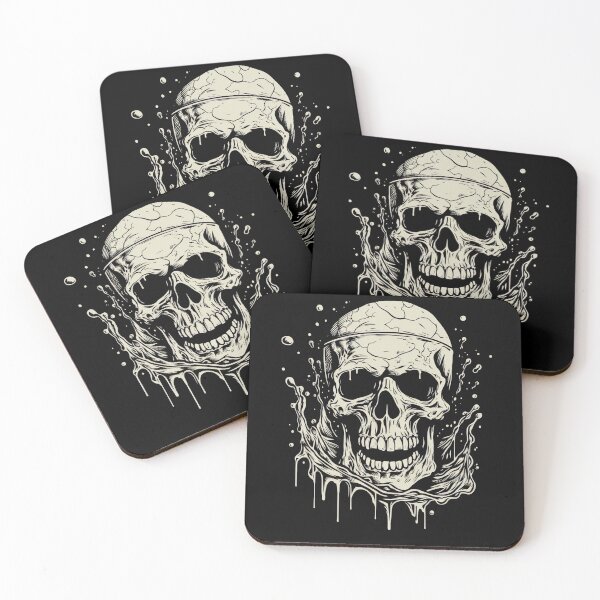 Item preview, Drunk Skull Halloween designed and sold by Lab4YourStyle.