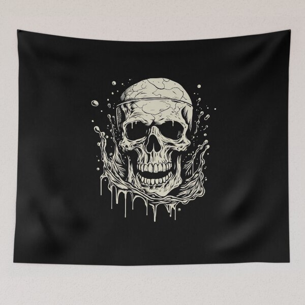 Item preview, Drunk Skull Halloween designed and sold by Lab4YourStyle.