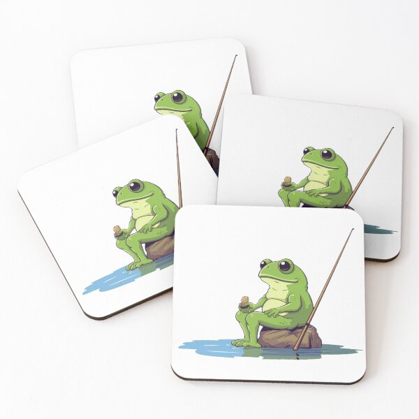 Item preview, Frog fishing designed and sold by PawelNature.