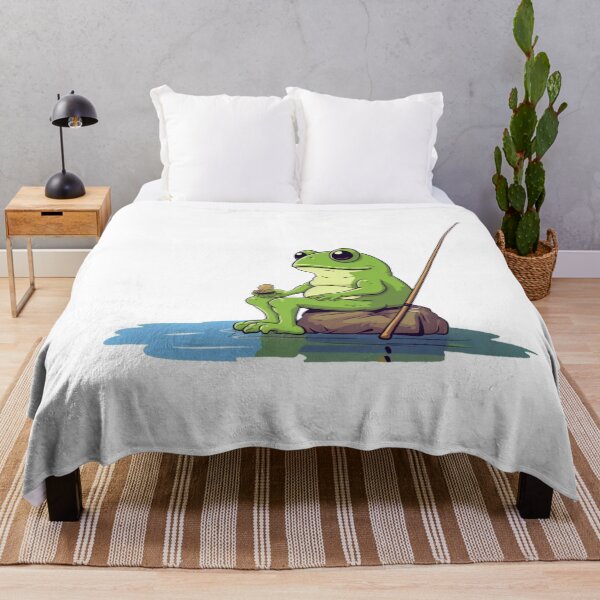 Item preview, Frog fishing designed and sold by PawelNature.